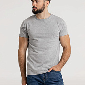 Футболка унисекс Firm Wear, серый меланж