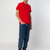 Рубашка поло мужская Spring 210, красная