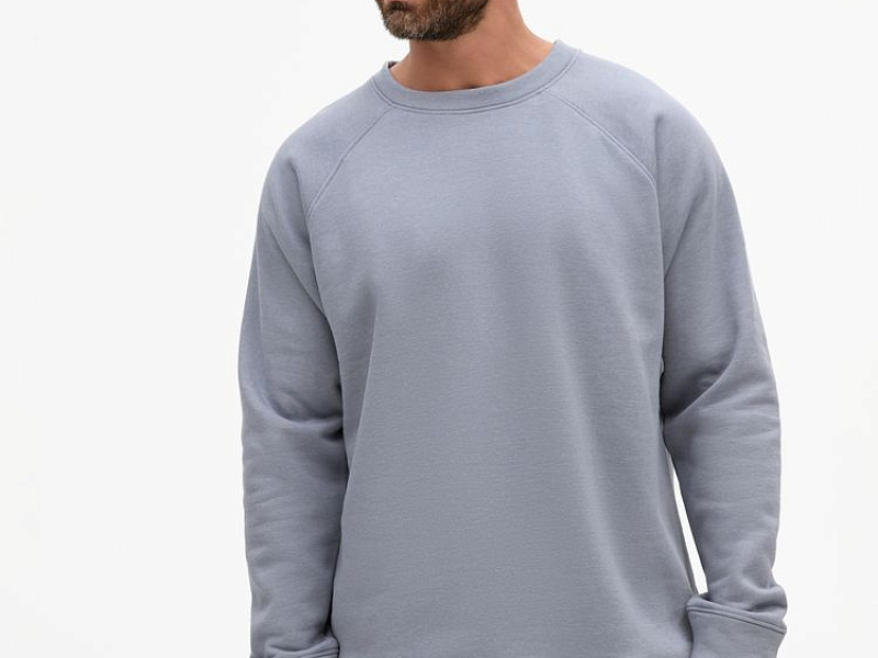 Свитшот унисекс S1, серый