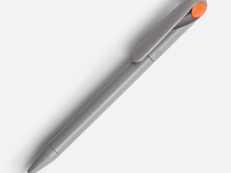 Ручка шариковая Prodir DS1 TMM Dot, серая с оранжевым