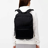 Рюкзак Patch Catcher с карманом из липучки, черный