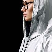 Дождевик Palladio Pockets, серебристый