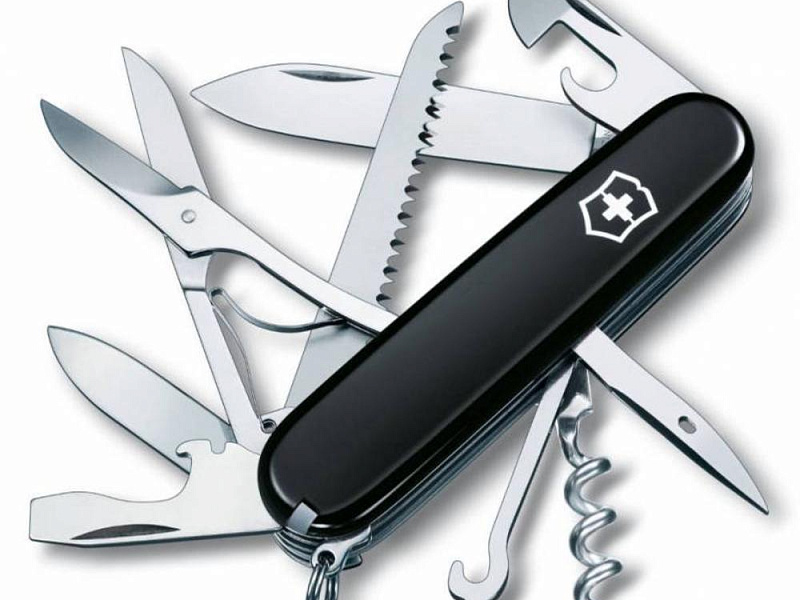 Офицерский нож Huntsman 91, черный