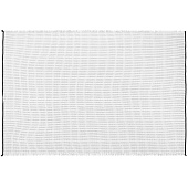 Плед Fringy, белый с черным