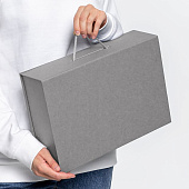 Коробка Case, серая матовая