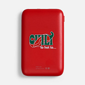 Внешний аккумулятор Fast Trick с Type-C, 5000 мАч, красный