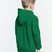 Толстовка с капюшоном детская Kirenga Kids, зеленая