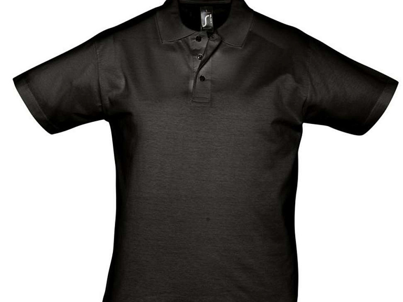 Рубашка поло мужская Prescott Men 170, черная