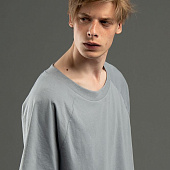 Футболка унисекс оверсайз T2, серая