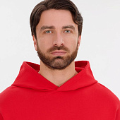 Худи оверсайз унисекс Outshine, красное