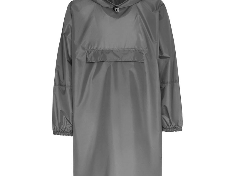 Дождевик-анорак Alatau, серый, единый размер