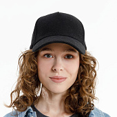 Бейсболка Woolridge, черная