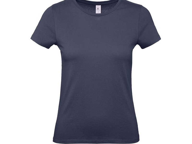 Футболка женская E150, темно-синяя