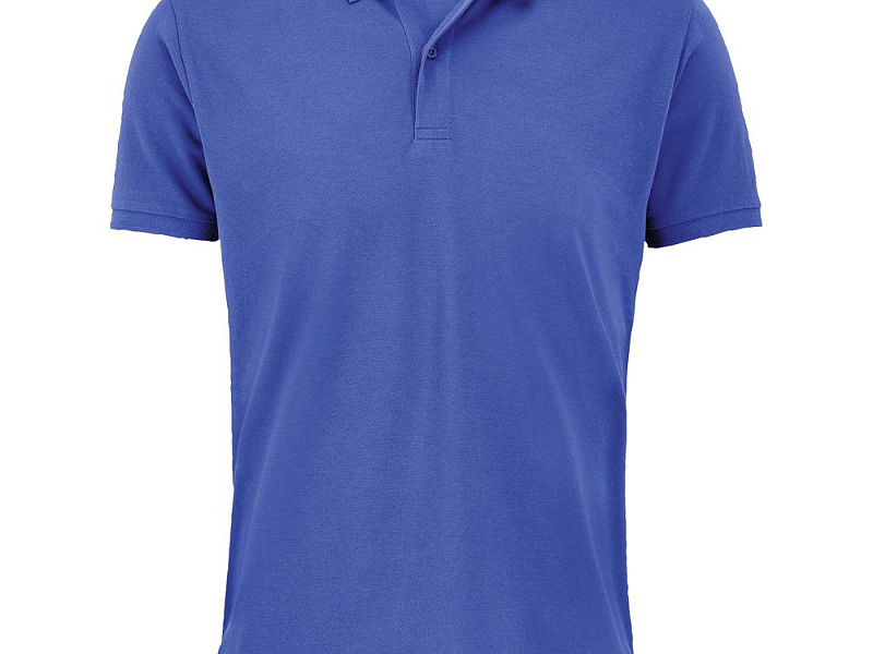 Рубашка поло мужская Planet Men, ярко-синяя