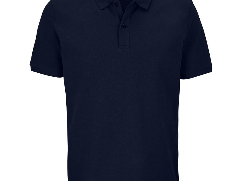 Рубашка поло унисекс Pegase, темно-синяя