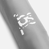 Зонт складной Hard Work с проявляющимся рисунком, серый