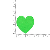 Наклейка тканевая Lunga Cor, M, зеленый неон