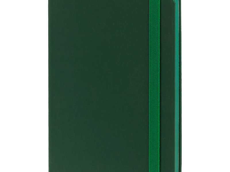 Блокнот Shall, в линейку, зеленый