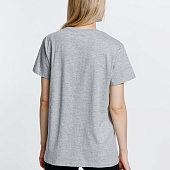 Футболка унисекс Ankara, серый меланж