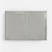 Обложка для паспорта Shall, ver. 2, серая