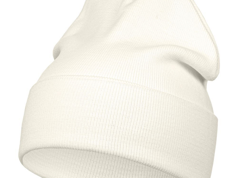 Шапка Real Talk, молочно-белая