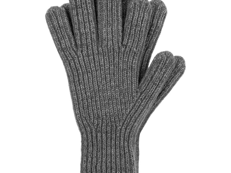 Перчатки Bernard, серый меланж