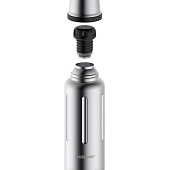 Термос Flask 470, вакуумный, стальной матовый