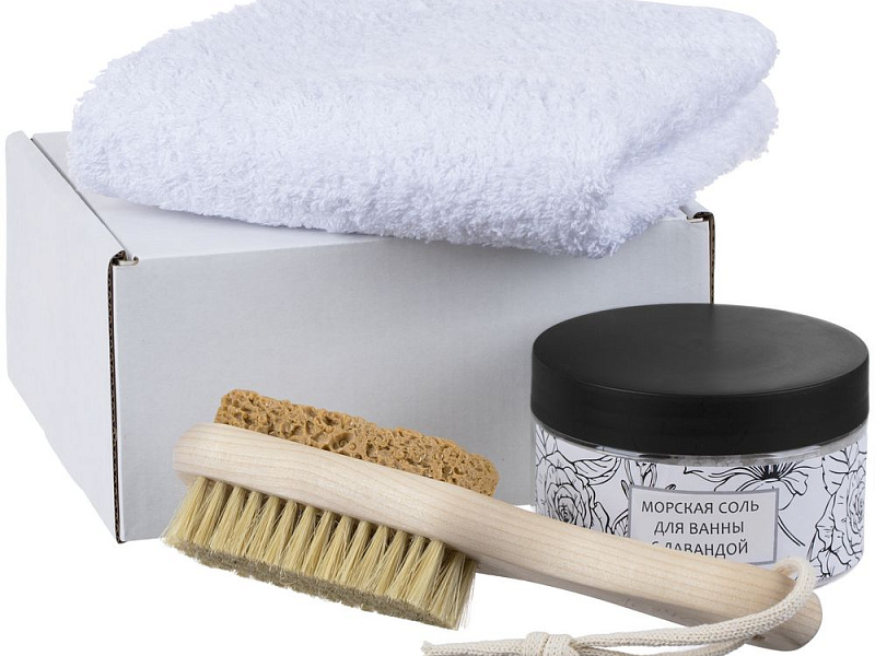 Спа-набор Lapki с солью с лавандой