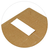 Ежедневник-органайзер Twill, недатированный, коричневый