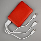 Внешний аккумулятор Uniscend Full Feel Type-C 5000 мАч, красный