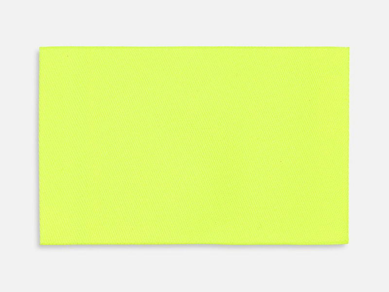 Лейбл тканевый Epsilon, XL, желтый неон