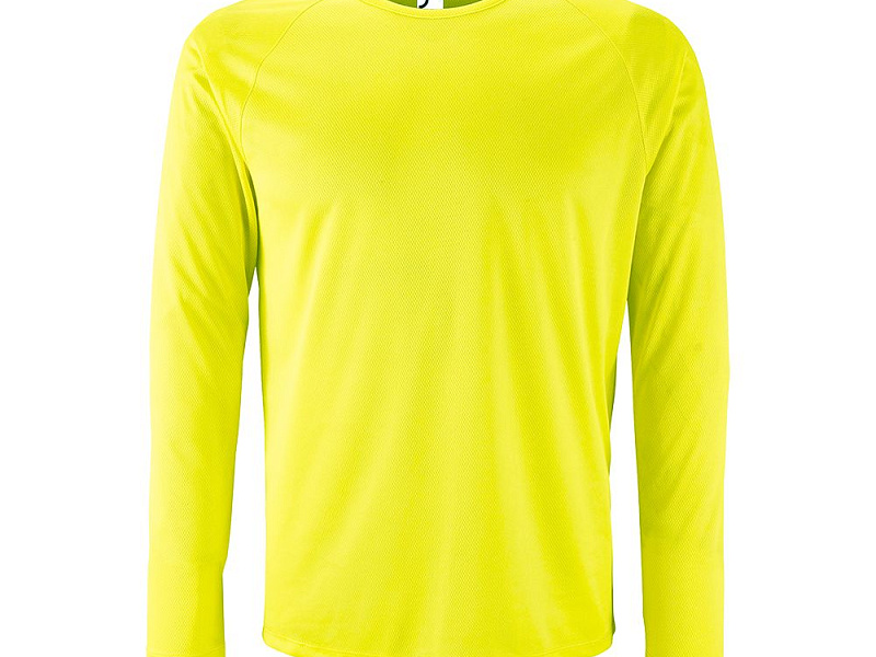 Футболка с длинным рукавом Sporty LSL Men желтый неон