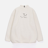 Куртка унисекс Oblako, молочно-белая