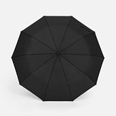 Зонт складной Cloudburst в подарочной упаковке, черный