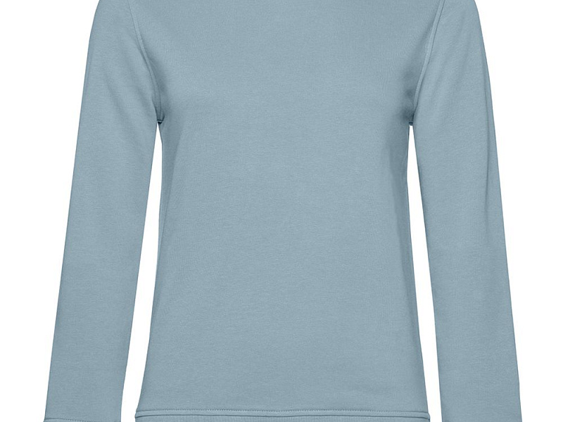 Свитшот женский BNC Inspire (Organic), серо-голубой