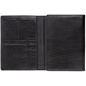 Ежедневник-портфолио Napoli, недатированный, черный