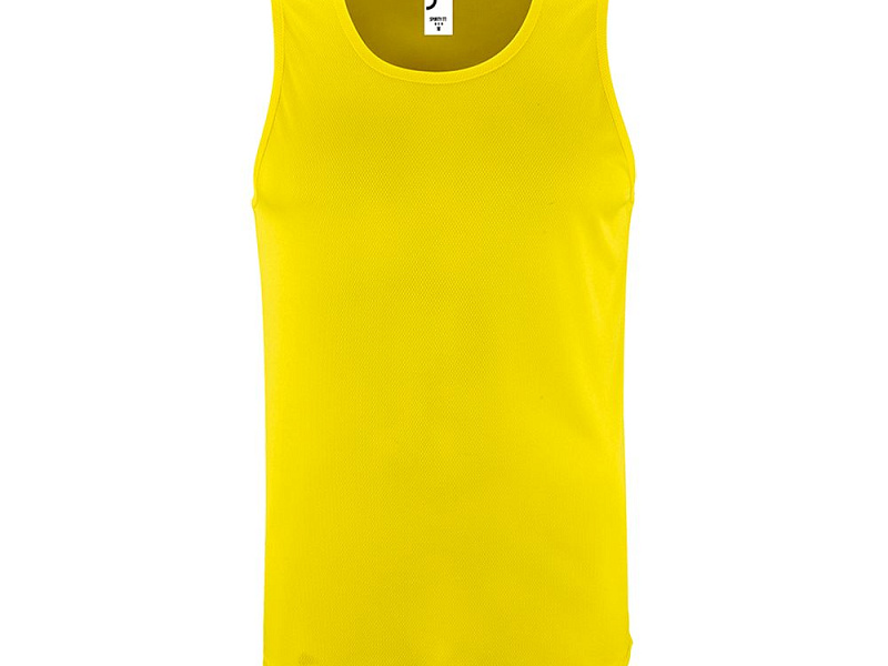 Майка мужская Sporty TT Men, желтый неон