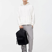 Рюкзак Patch Catcher с карманом из липучки, черный