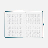 Ежедневник Favor, недатированный, бирюзовый