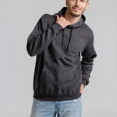 Толстовка с капюшоном Snake II черный меланж