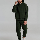 Худи Kulonga Oversize, темно-зеленый (хаки)