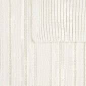 Шарф Knit Beat, белый (молочный)