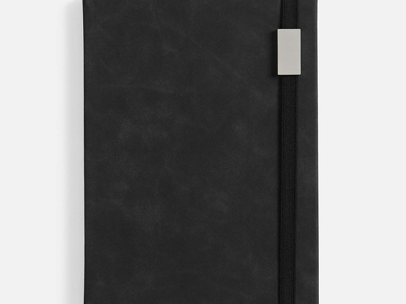 Ежедневник Urban Metal, недатированный, черный