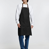 Фартук Denim Team, черный джинс