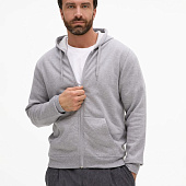 Толстовка унисекс Stone, серый меланж