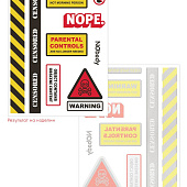 Набор масок для лица с термонаклейками Lucky Game