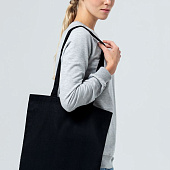 Холщовая сумка Basic 105, черная