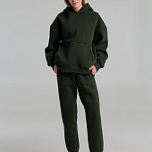 Худи Kulonga Oversize, темно-зеленый (хаки)