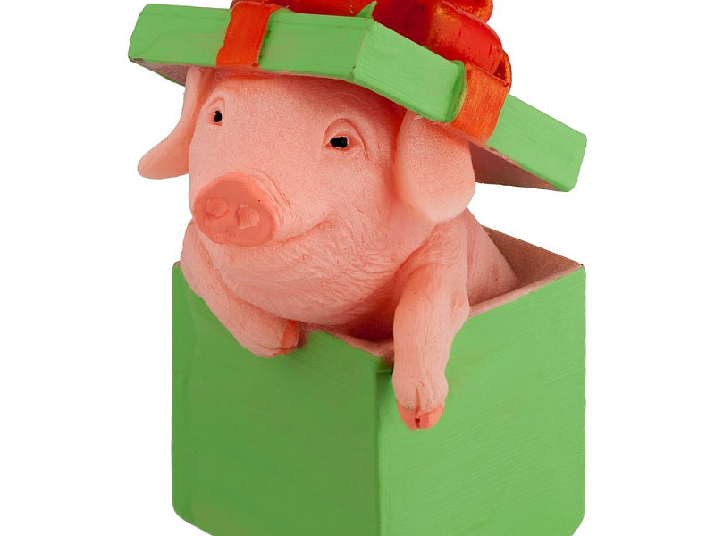 Свеча «Сюрприз», зеленая