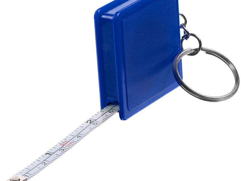 Брелок с рулеткой Square, ver.2, синий